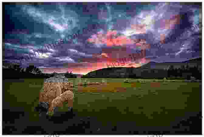 A Breathtaking Panorama Of A Stone Circle At Sunset Stone Circles: Around The World