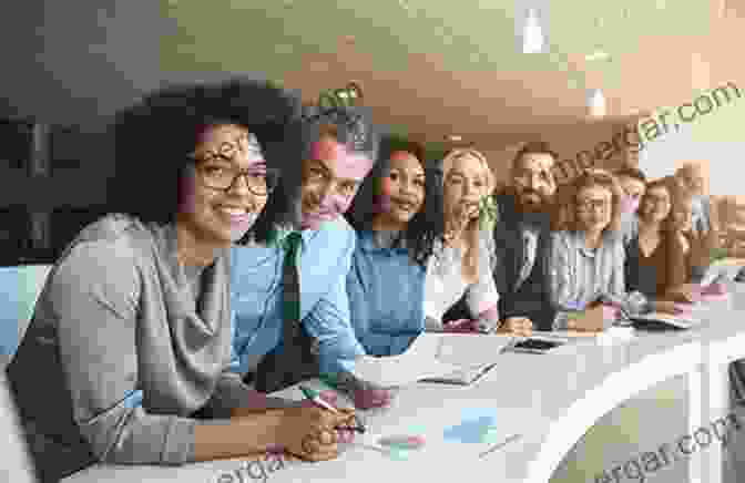 A Diverse Group Of People Working Together In An Office Setting, Smiling And Collaborating. The Crusade For Equality In The Workplace: The Griggs V Duke Power Story