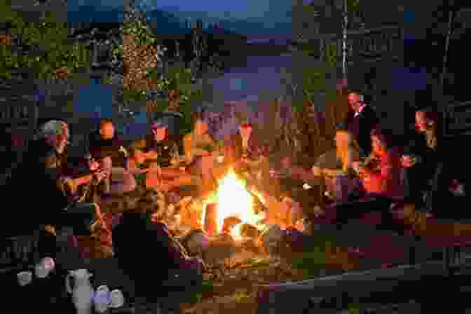 A Group Of Adults And Children Gathered Around A Campfire, Representing The Communal And Unconventional Family Structures Of The Bohemian Movement Bohemians West: Free Love Family And Radicals In Twentieth Century America