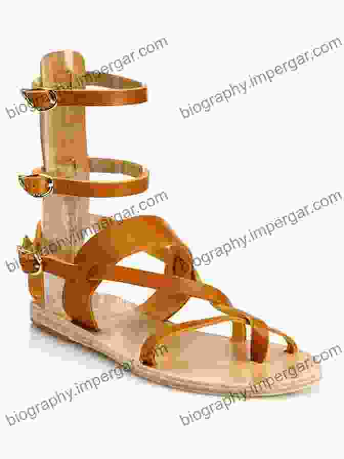 A Photograph Of Ancient Greek Sandals With Intricate Leather Straps. Footnotes: On Shoes Shari Benstock