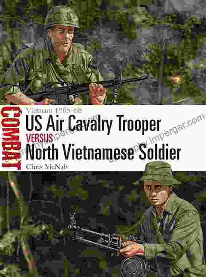 A US Air Cavalry Trooper And A North Vietnamese Soldier Stare At Each Other In The Jungle US Air Cavalry Trooper Vs North Vietnamese Soldier: Vietnam 1965 68 (Combat)