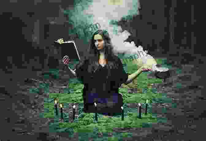 A Witch Casting A Spell In A Forest, Surrounded By Nature. Traditional Witchcraft For The Woods And Forests: A Witch S Guide To The Woodland With Guided Meditations And Pathworking