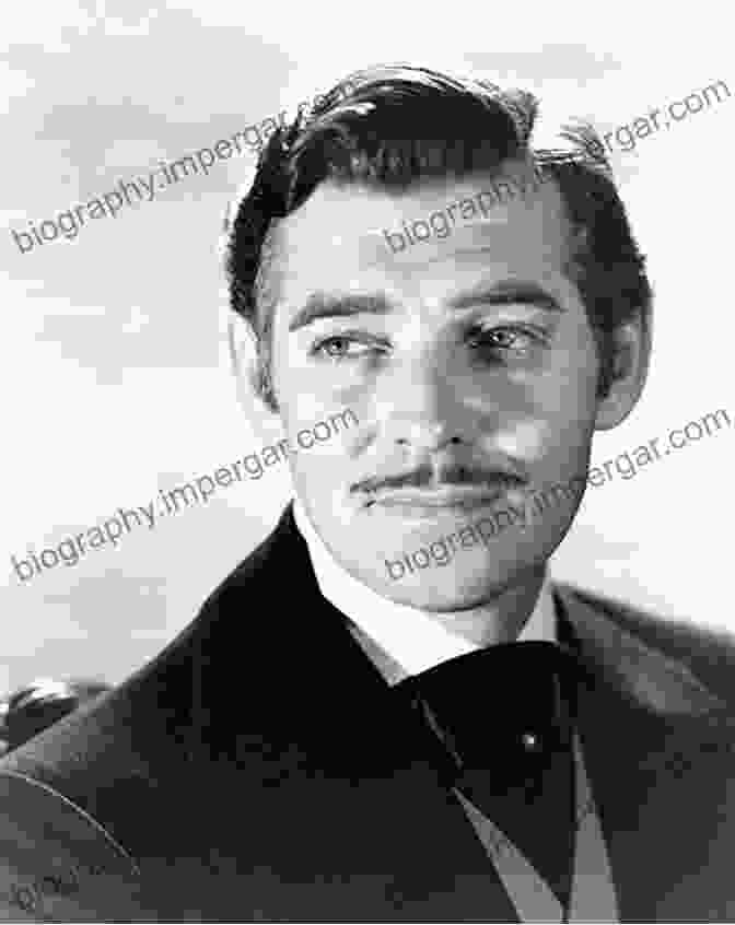 Clark Gable In A Black And White Publicity Photo, Looking Handsome And Charming Dear Mr G : The Biography Of Clark Gable