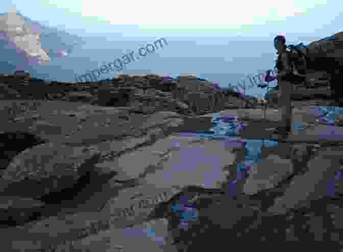 Hiker Exploring Ikaria's Rugged Mountain Trails IKARIA: Echo Of EDEN: A People A Journal Soufiko (Ikaria: The Blue Zone 2)