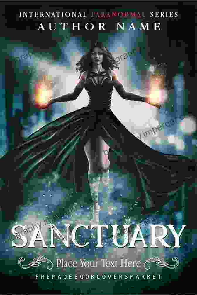 Playing With Lucy Sanctuary Book Cover Featuring A Mysterious Woman With Piercing Eyes Against A Dark, Ominous Backdrop Playing With P Lucy Sanctuary