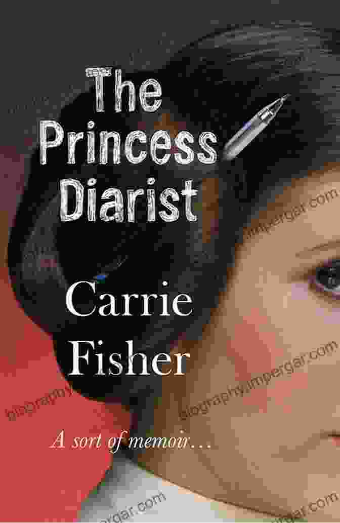 The Princess Diarist Book Cover Featuring A Portrait Of Carrie Fisher As Princess Leia The Princess Diarist Carrie Fisher