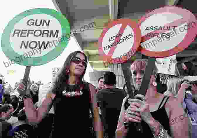 Women At A Gun Control Rally Holding Signs Fight Like A Mother: How A Grassroots Movement Took On The Gun Lobby And Why Women Will Change The World