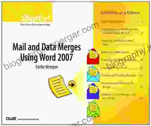 Mail And Data Merges Using Word 2007 (Digital Short Cut)