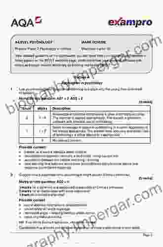 AQA Psychology A Level Paper Three: Schizophrenia (Extending Knowledge And Skills)