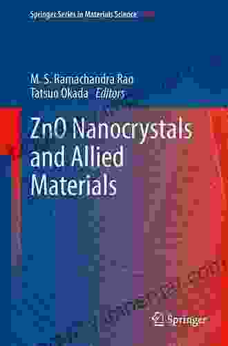 ZnO Nanocrystals And Allied Materials (Springer In Materials Science 180)